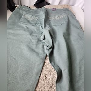 Gloria Vanderbilt Amanda Grey Capri Size 22W